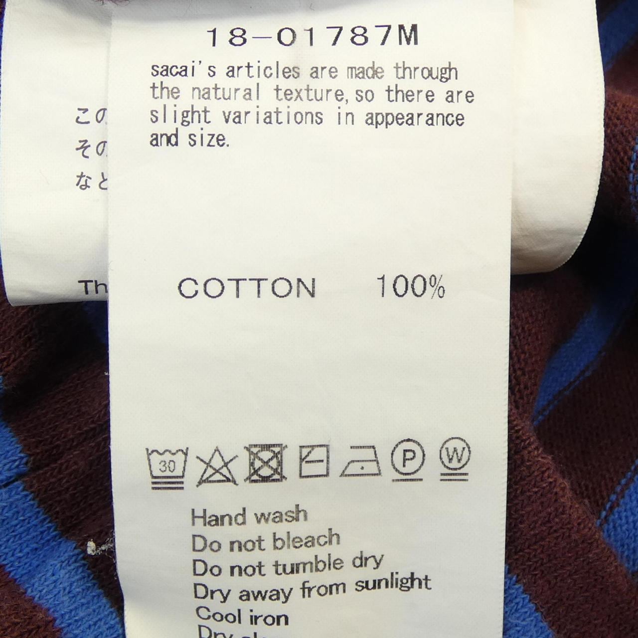 サカイ SACAI 18-01787M Tシャツ