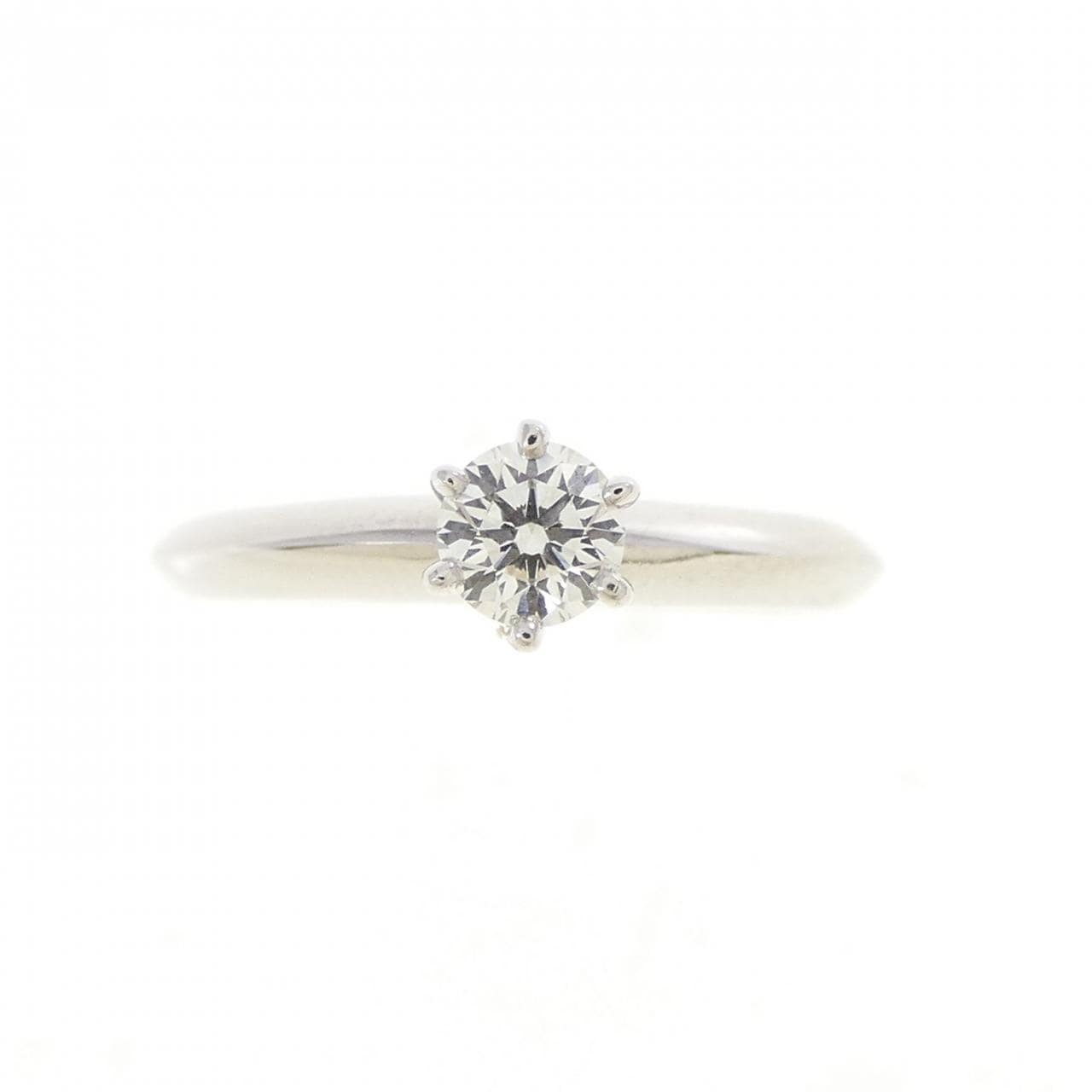 ティファニー クラシックソリティア リング 0.18CT