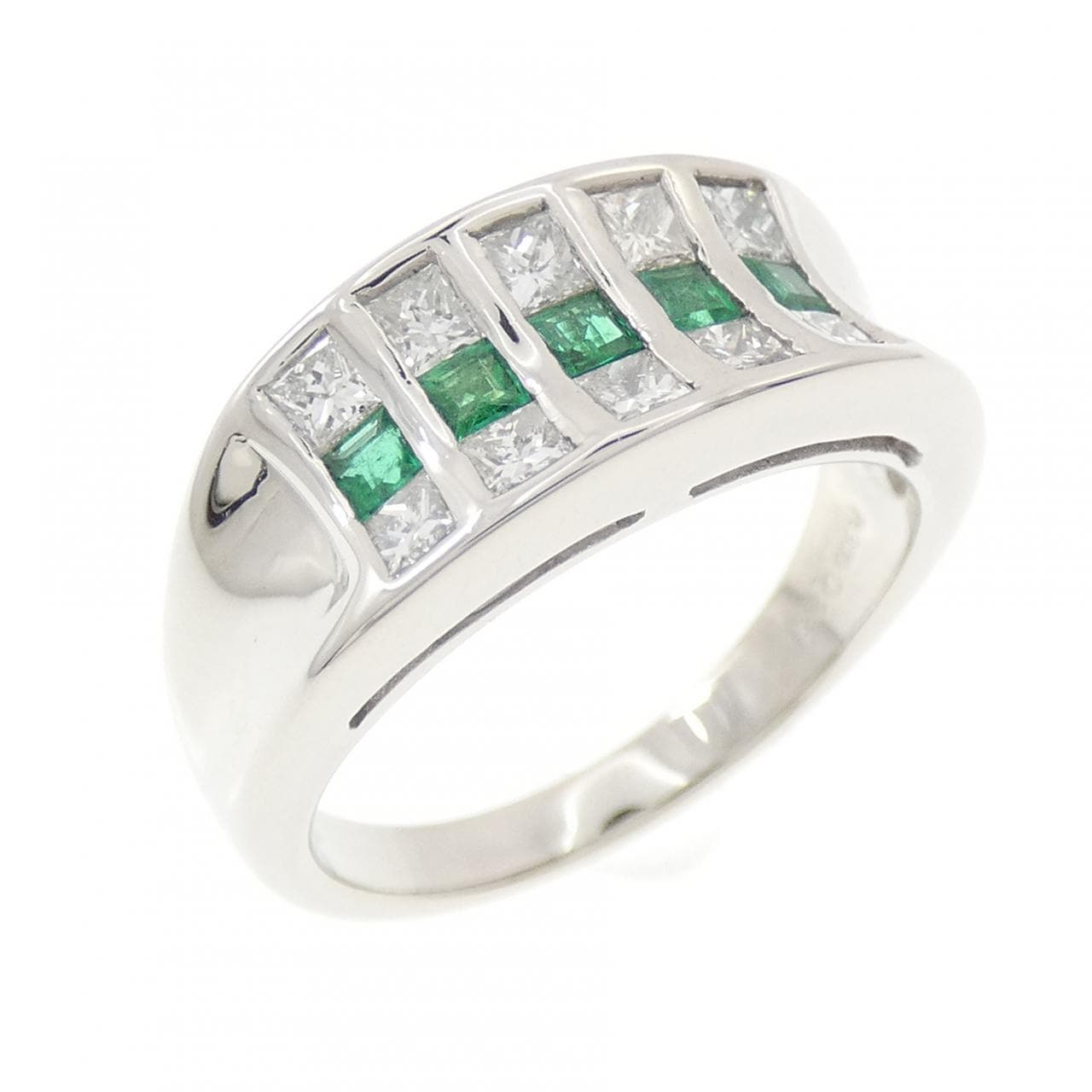 PT900 エメラルド リング 0.25CT