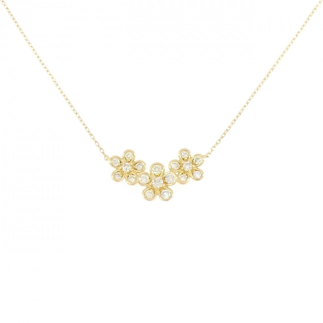 ポンテヴェキオ ダイヤモンド ネックレス 0.18CT