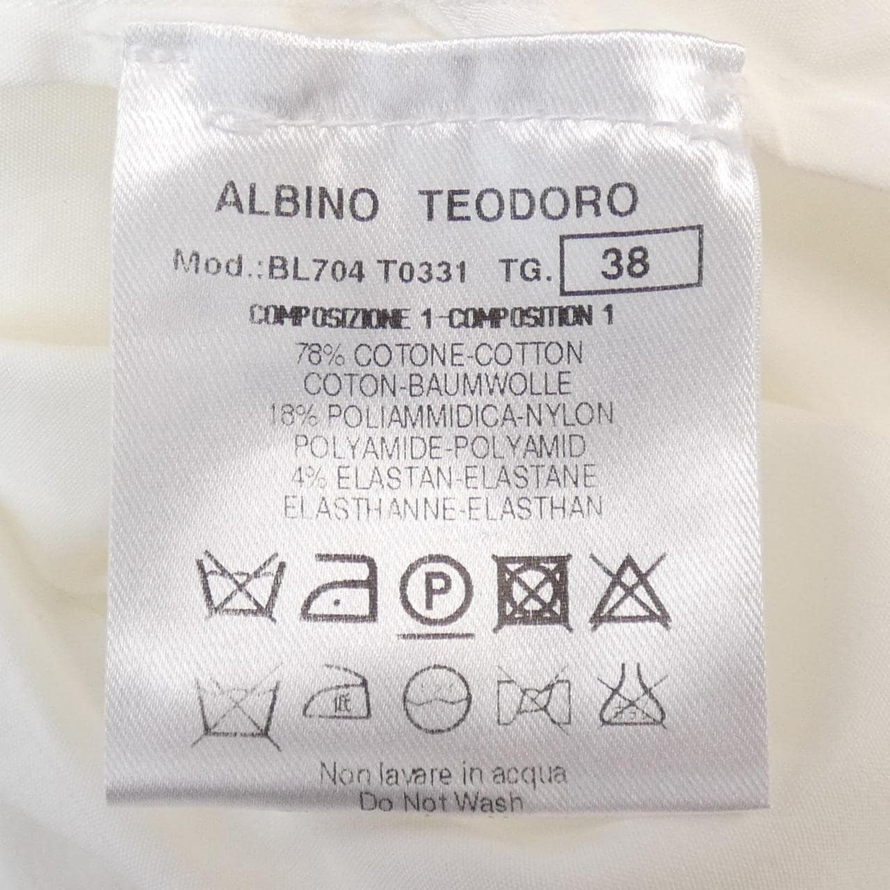 アルビーノテオドロ ALBINO TEODORO トップス