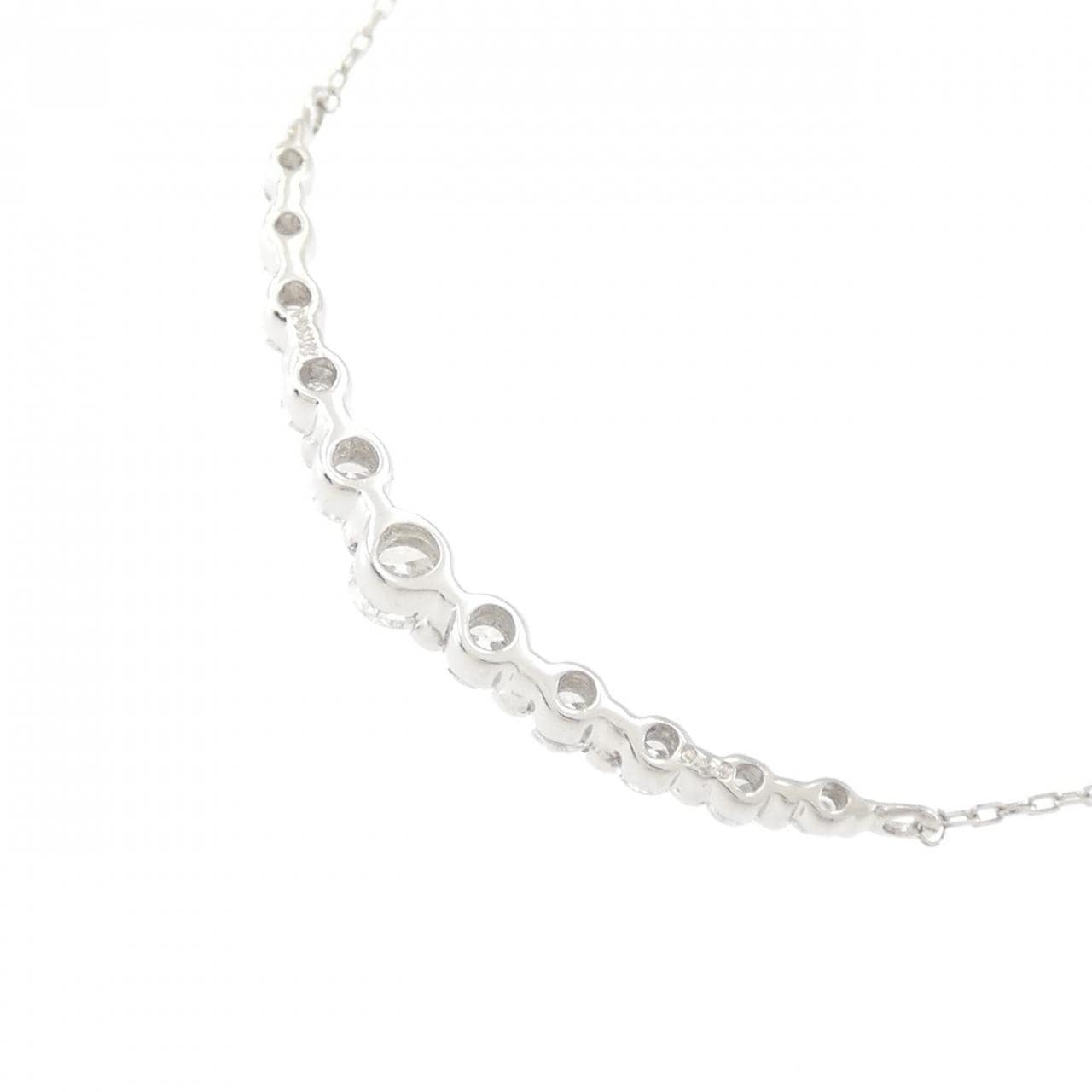 PT900/PT850 ダイヤモンド ネックレス 0.30CT
