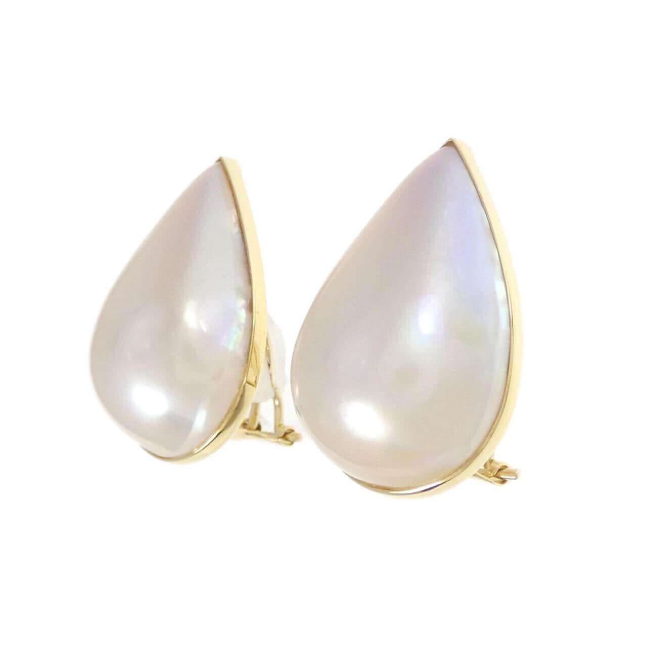 Tasaki mabe pearl earrings