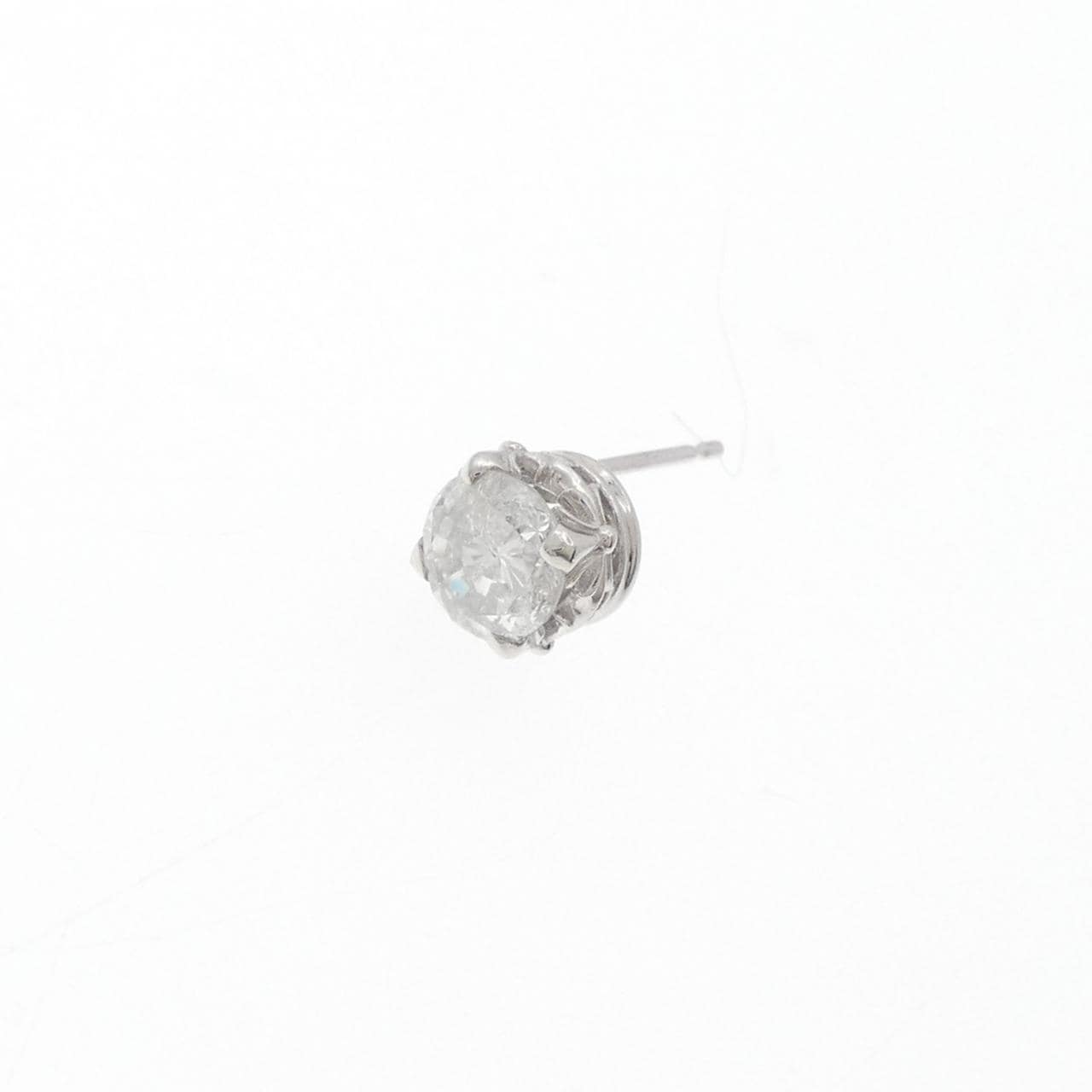 ユキザキ ダイヤモンド ピアス 1.016CT 片耳