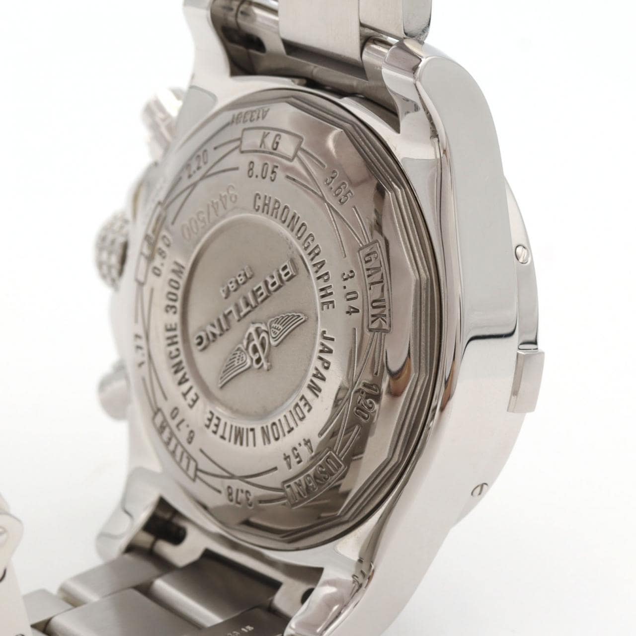 ブライトリング アベンジャーⅡシルバーグレイ JAPAN LIMITED A13381/A339GJAPSS SS 自動巻