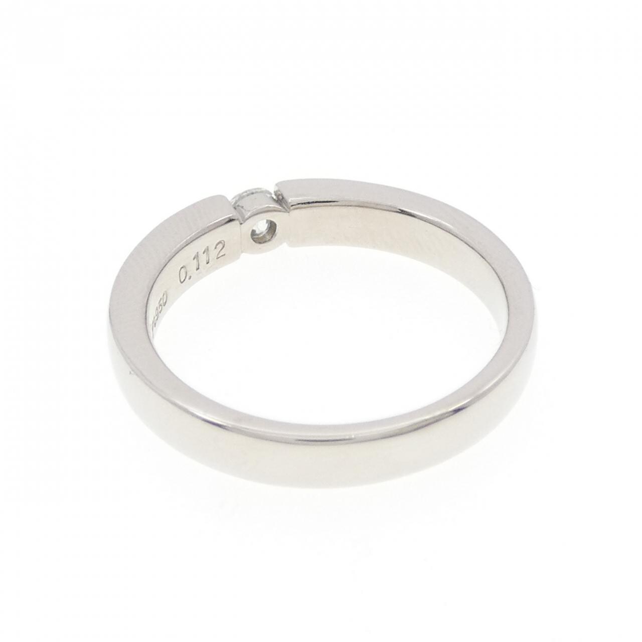 PT950 ダイヤモンド リング 0.112CT