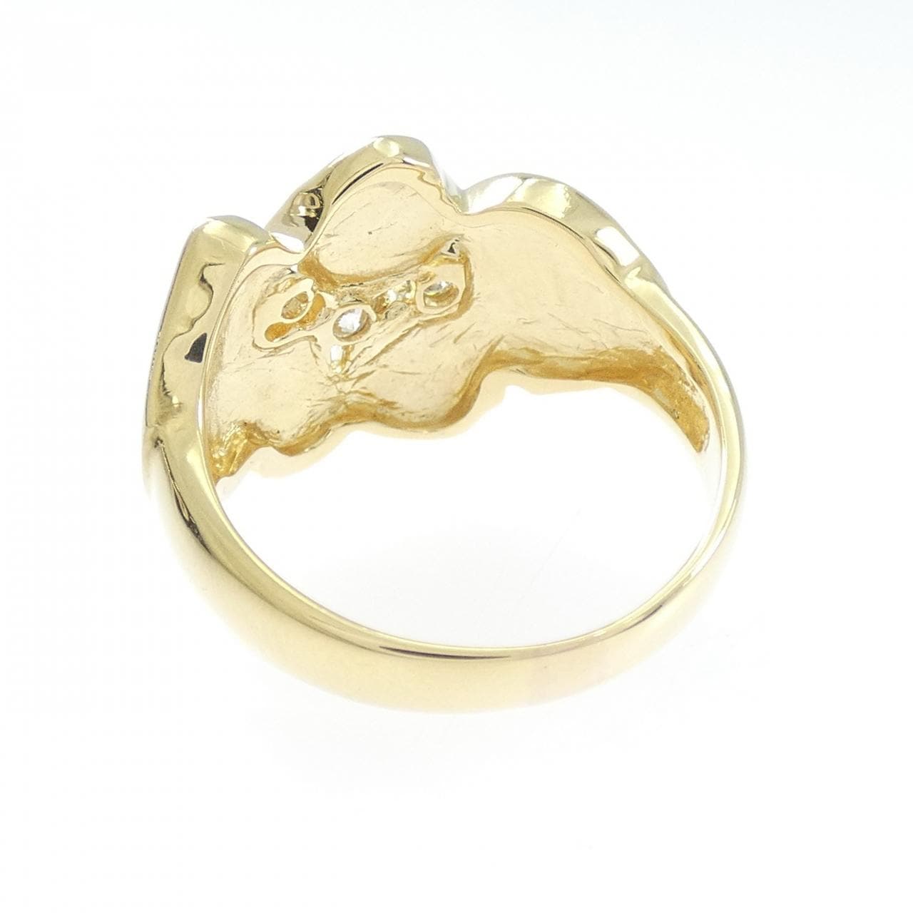 K18YG ダイヤモンド リング 0.20CT