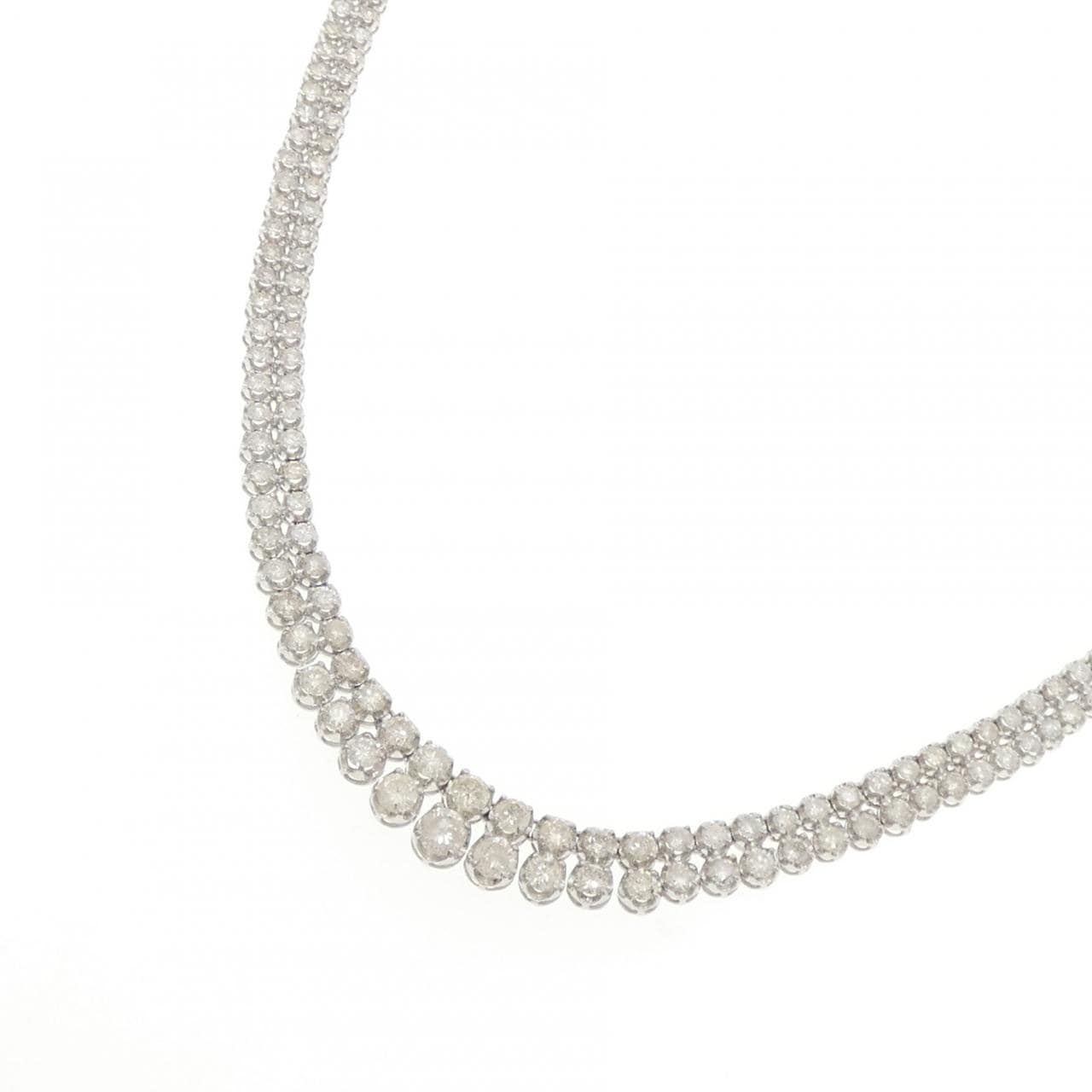 PT850 ダイヤモンド ネックレス 10.10CT