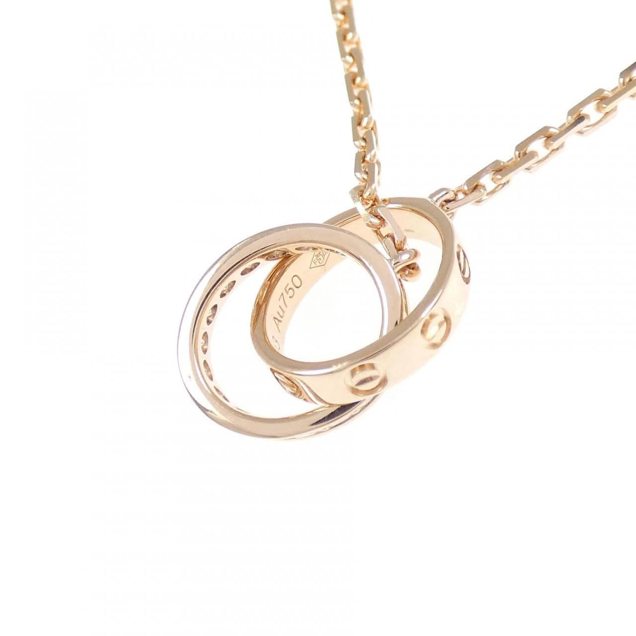 カルティエ ベビーラブ ネックレス