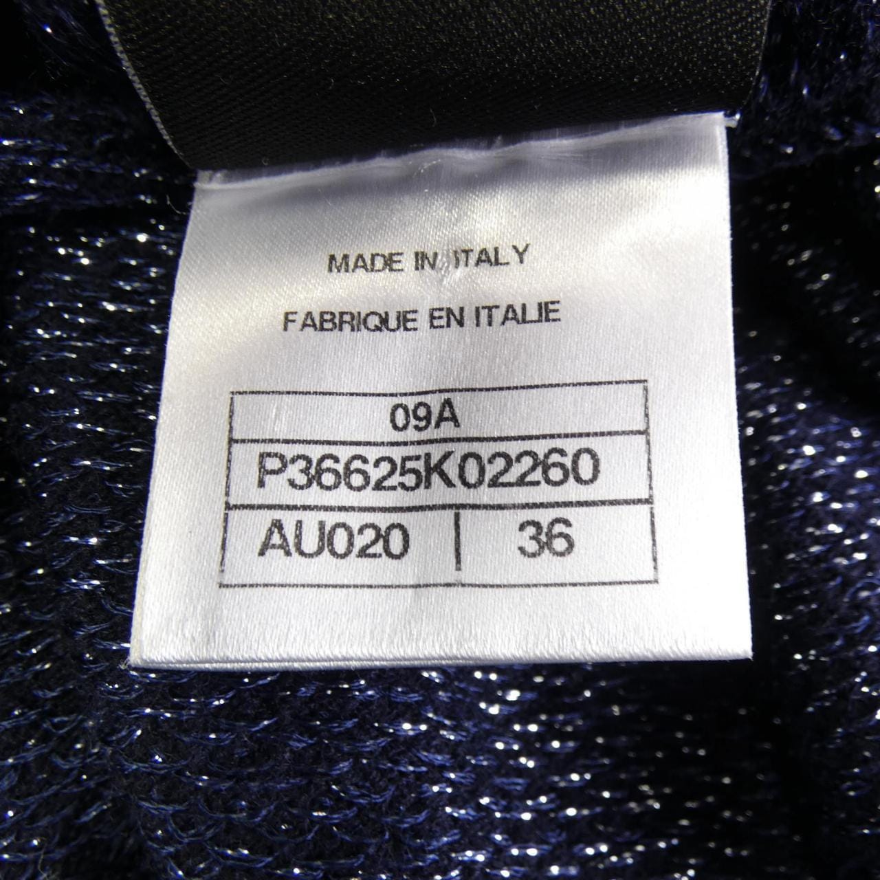 シャネル CHANEL P36625K02260 09A ニット