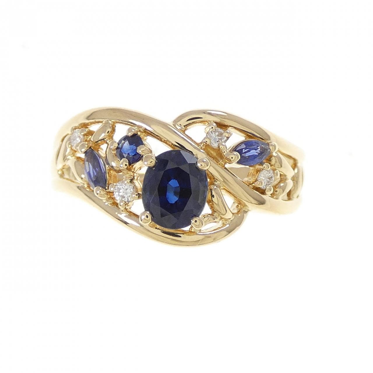 タサキ サファイヤ リング 0.90CT