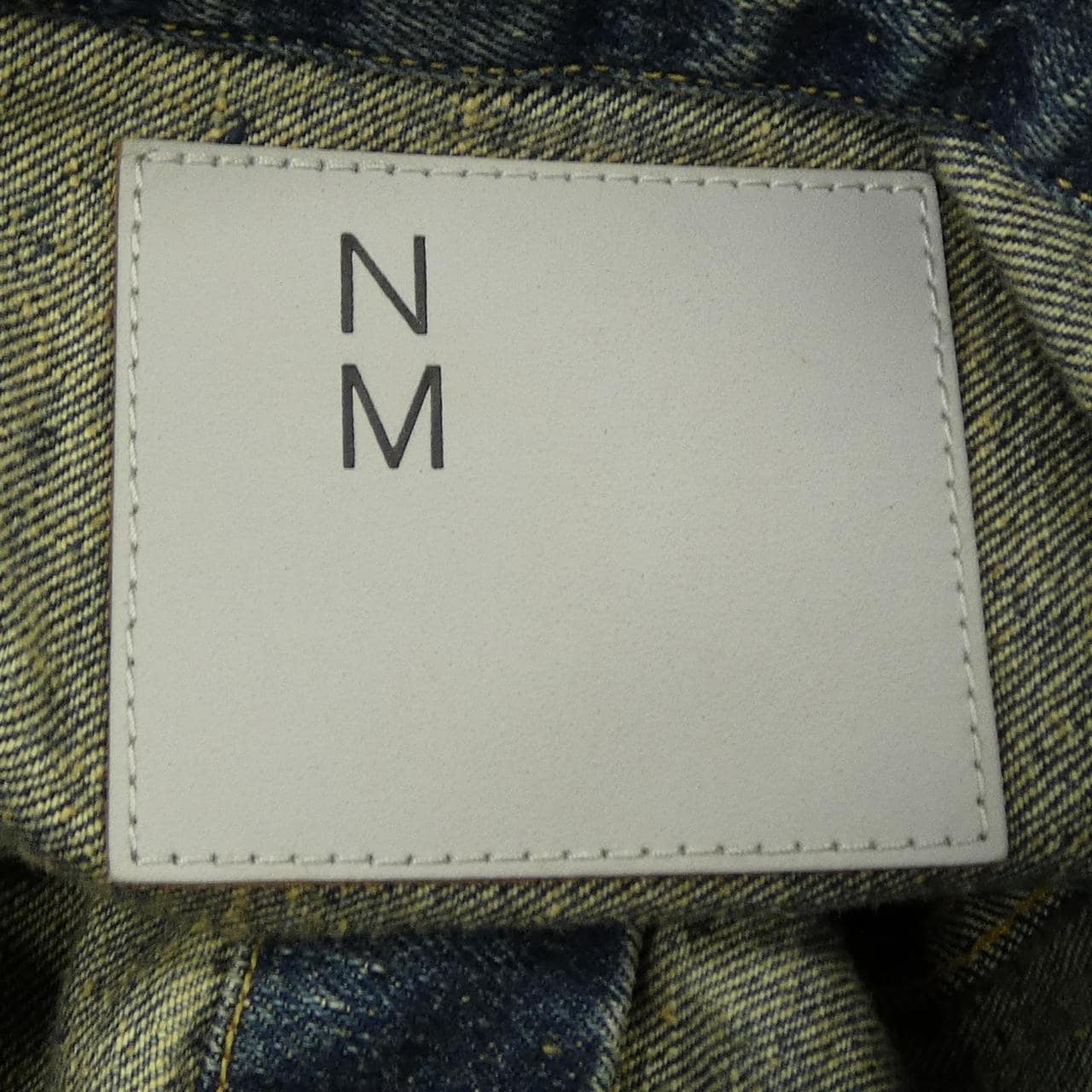 NEW MANUAL LV 36'S T-BACK JACKET デニムジャケット