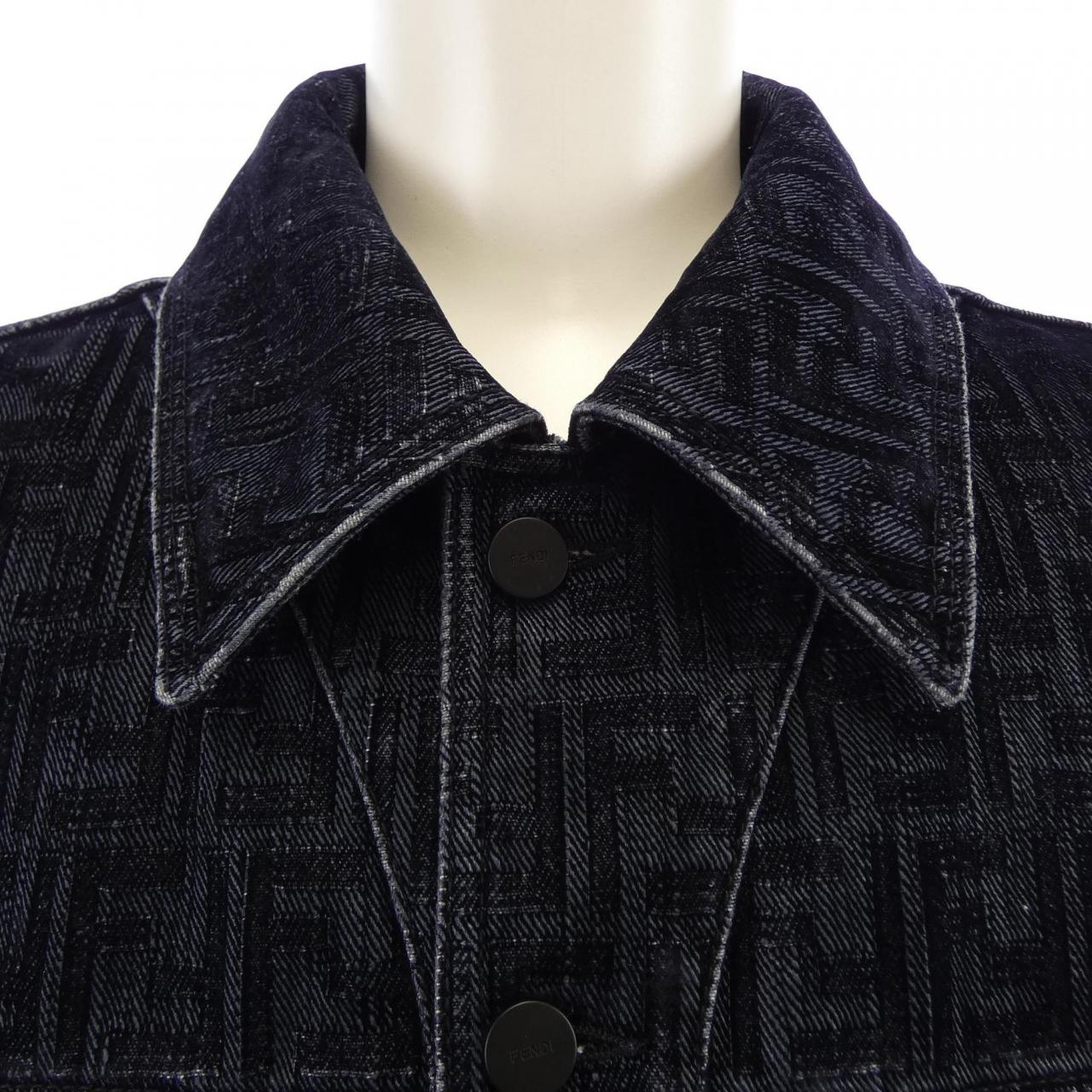 フェンディ FENDI FFモチーフ FW0428 APSW デニムジャケット