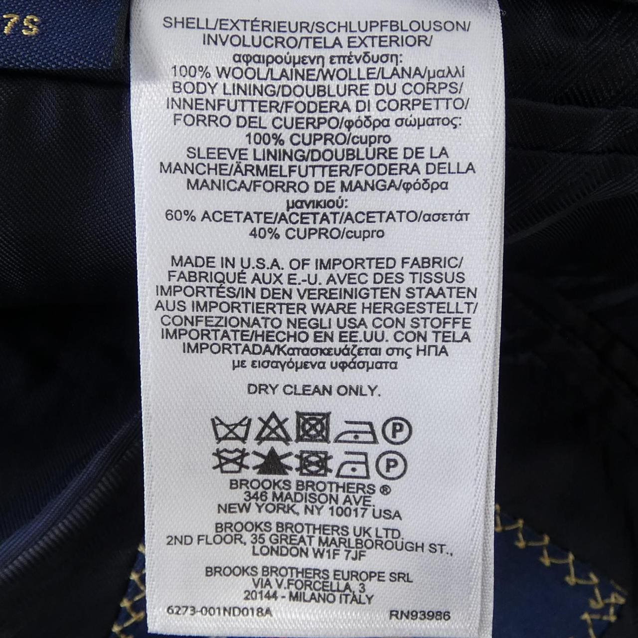 ブルックスブラザーズ BROOKS BROTHERS ジャケット