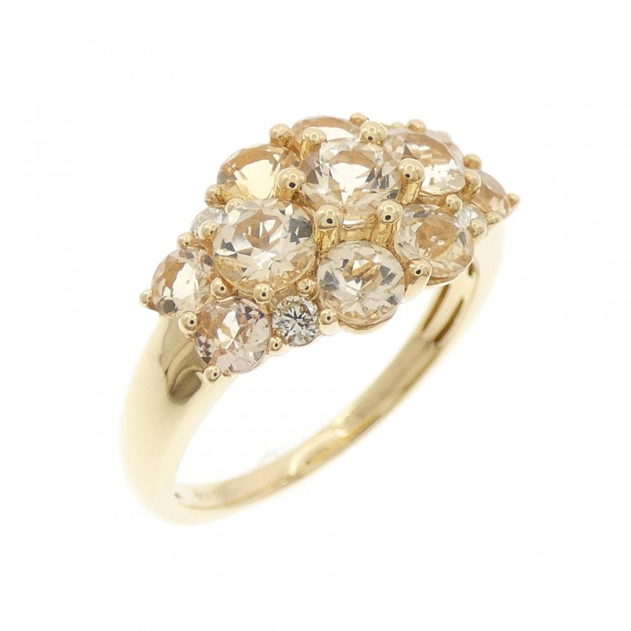 ジーエスティービー インペリアルトパーズ リング 2.00CT