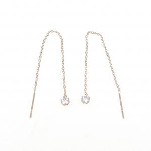 K18YG キュービック ピアス