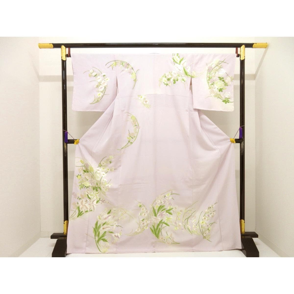 訪問着　刺繍加工