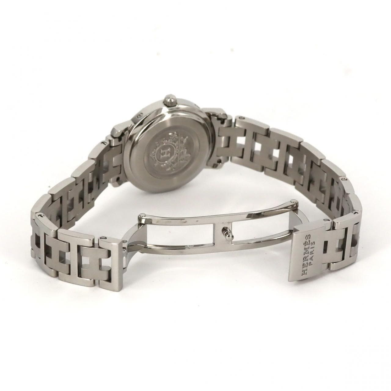 HERMES Clipper CL4.210 不銹鋼石英