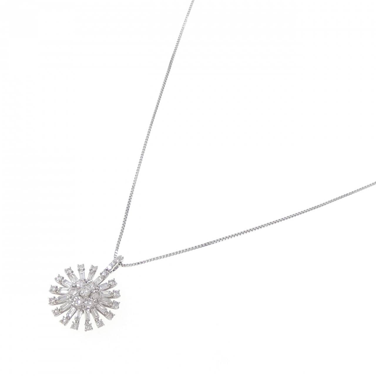 PT900/PT850 ダイヤモンド ネックレス 0.70CT
