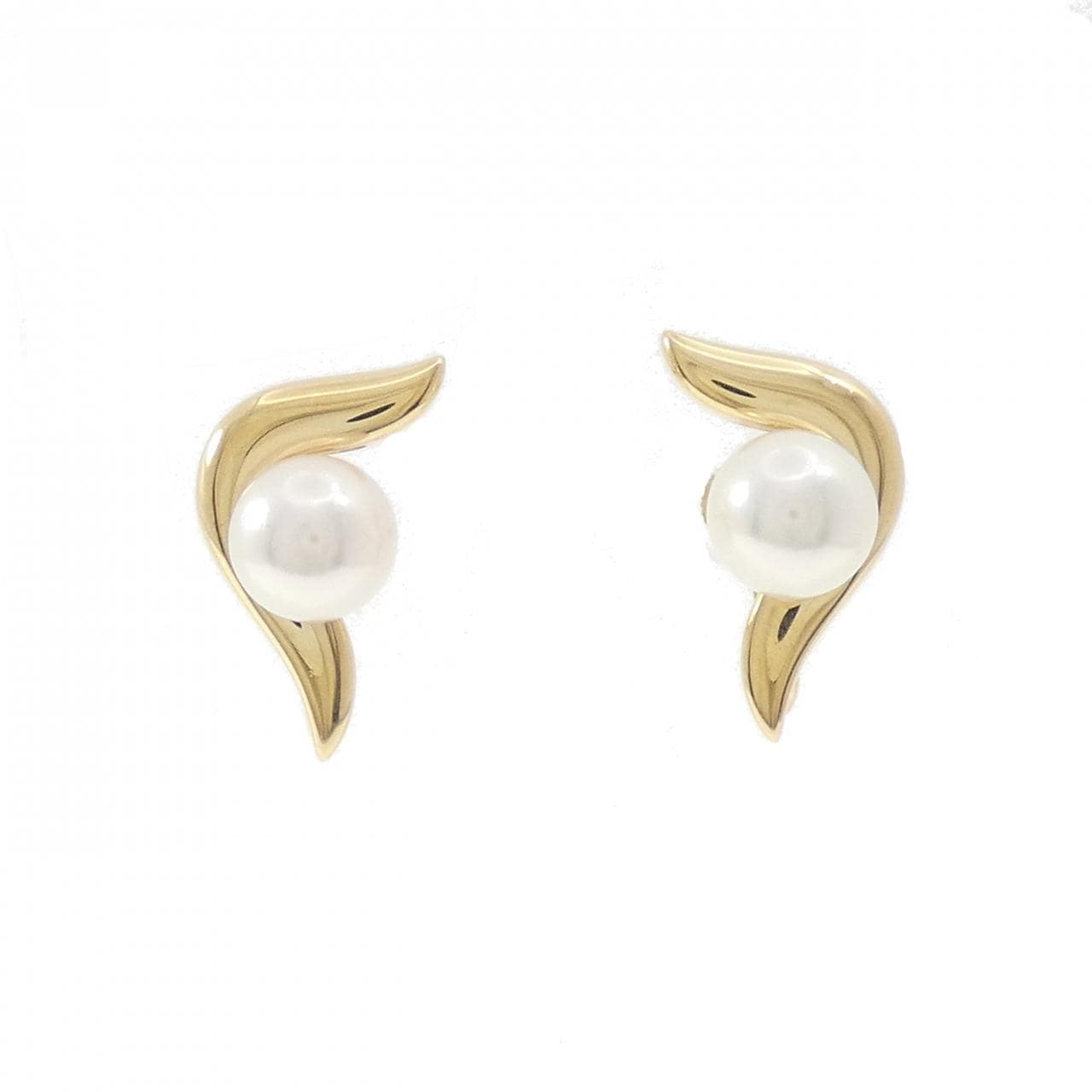 MIKIMOTO Akoya Pearl Earrings 7.0mm