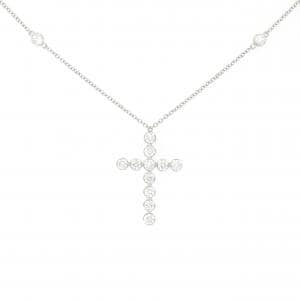 ティファニー ベゼル クロス ネックレス