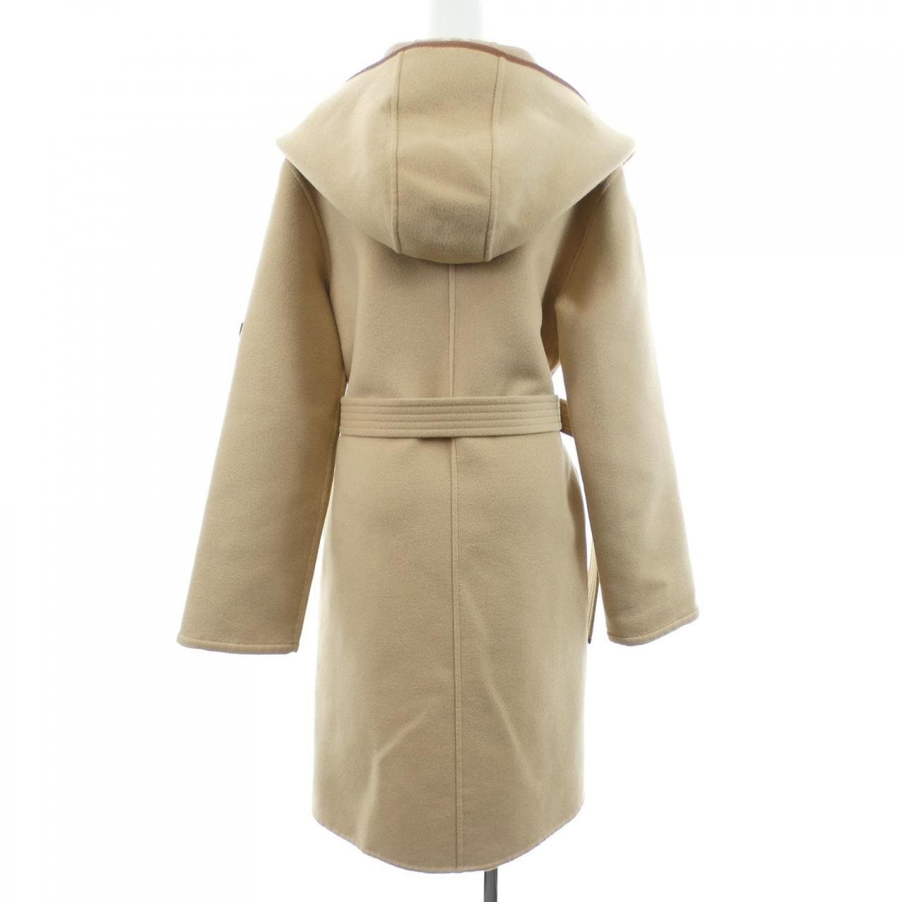 ルイヴィトン LOUIS VUITTON ベルテッドダブルフェイスフーデッドラップコート FMCO05NUV コート