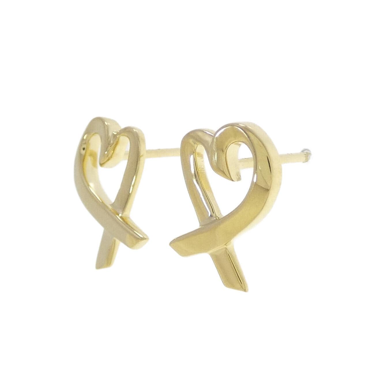 ティファニー ラビングハート ピアス