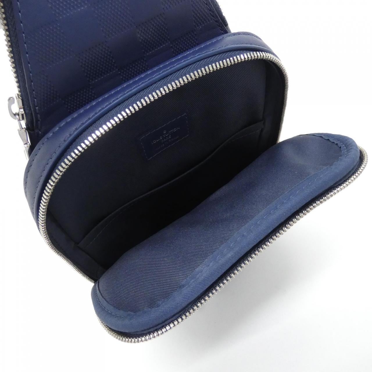 ルイヴィトン ダミエ スクエアード アヴェニュー スリングバッグ N40439 ショルダーバッグ