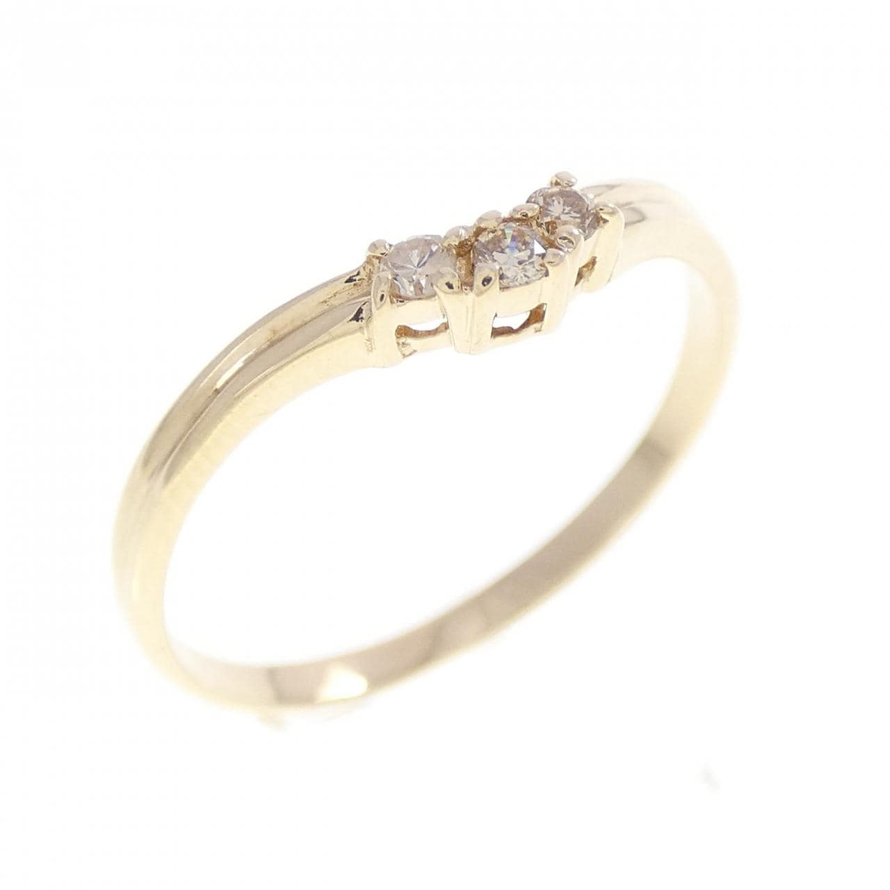 K9YG ダイヤモンド リング 0.06CT