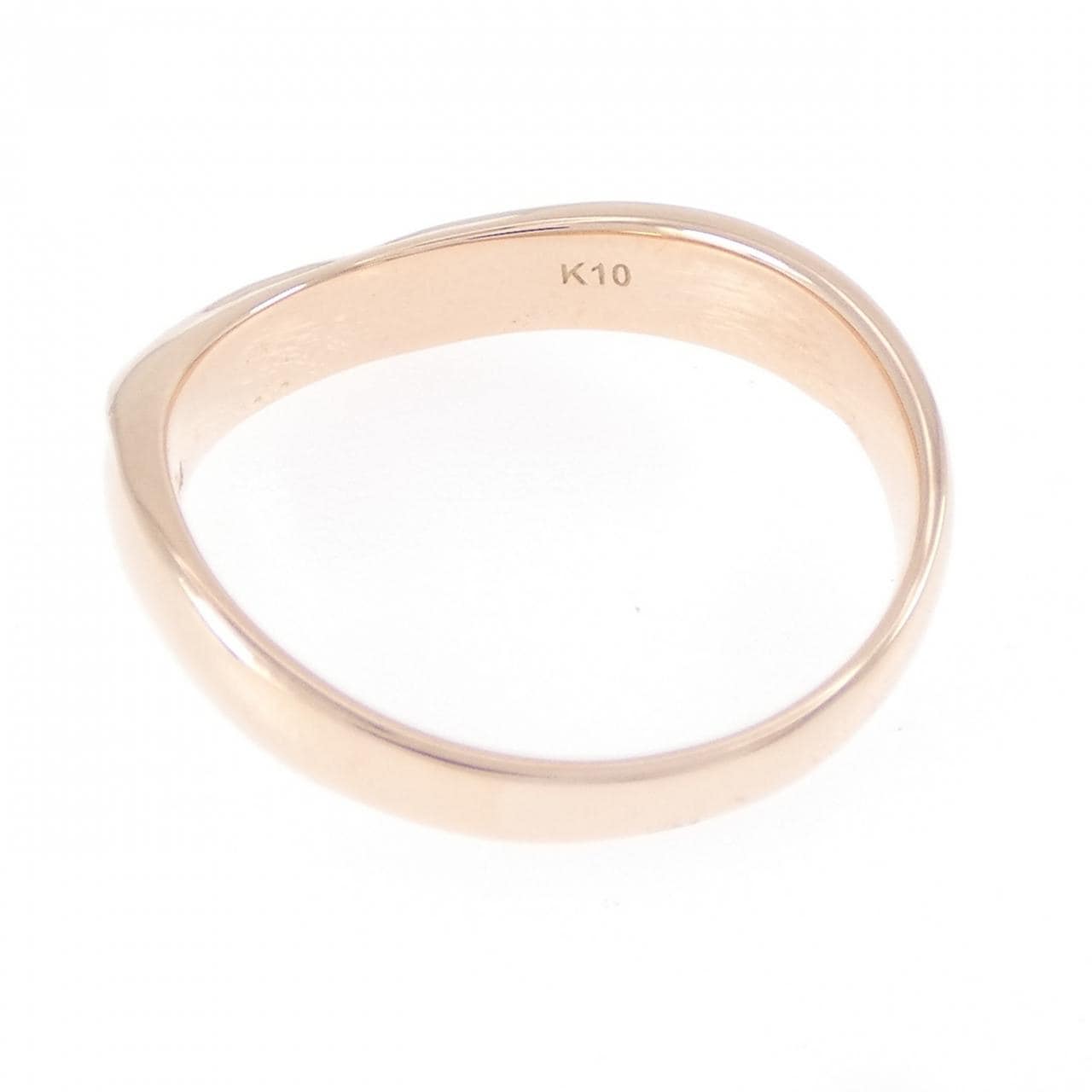 K10PG ダイヤモンド リング 0.04CT