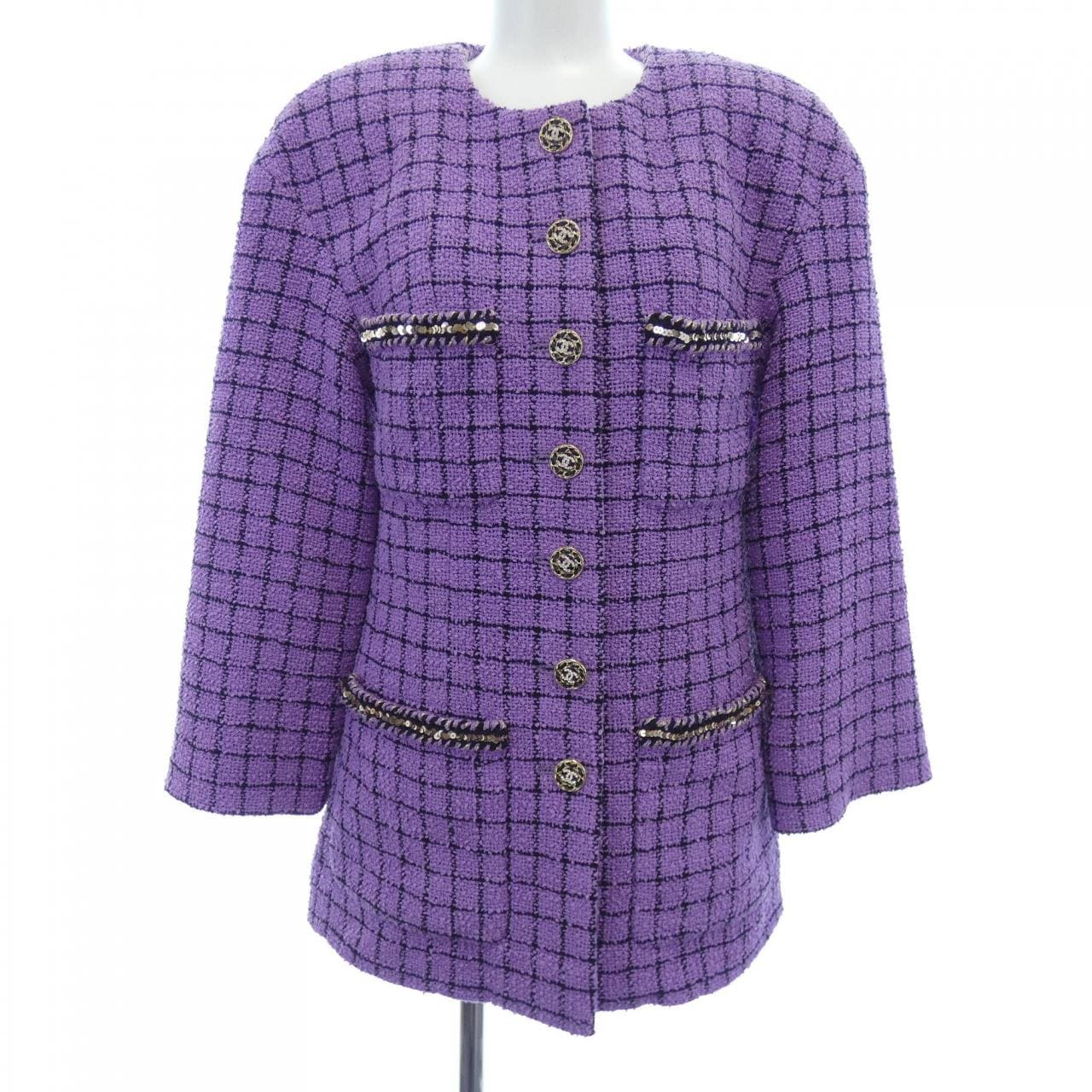 CHANEL CHANEL Collarless Jacket