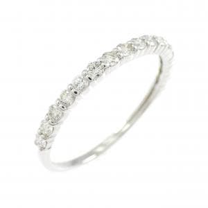 PT950 ハーフエタニティ ダイヤモンド リング 0.30CT