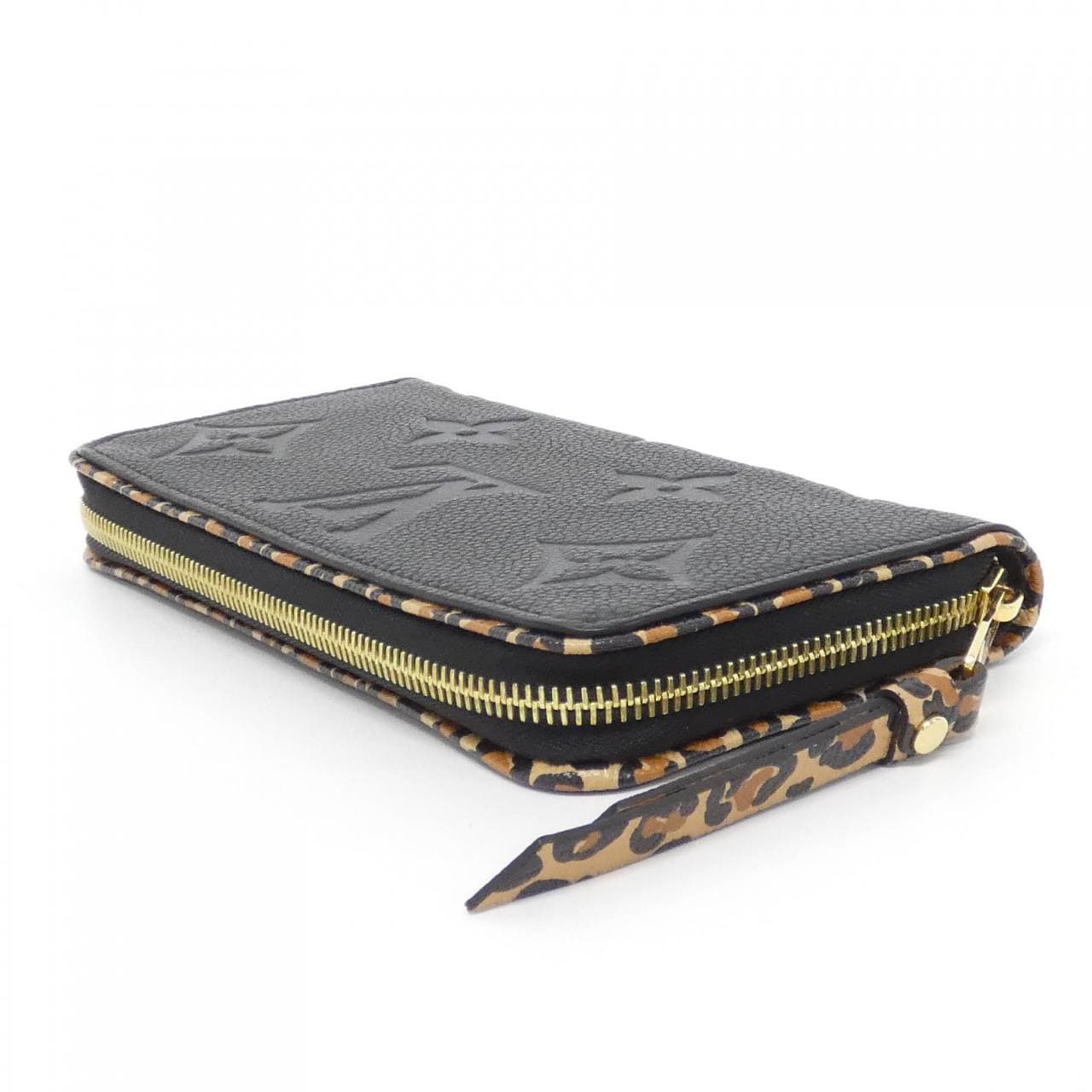 LOUIS VUITTON Monogram Empreinte（Wild at Heart）拉链錢包 M80680 皮夾