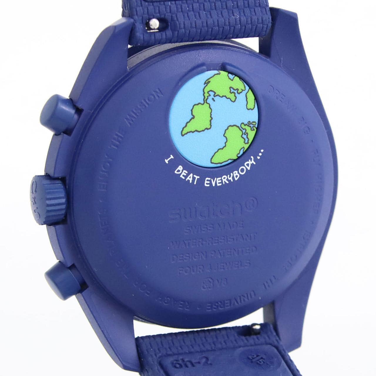 スウォッチ スウォッチ×オメガ･ミッショントゥアースフェイズ SO33N704L バイオセラミック クォーツ