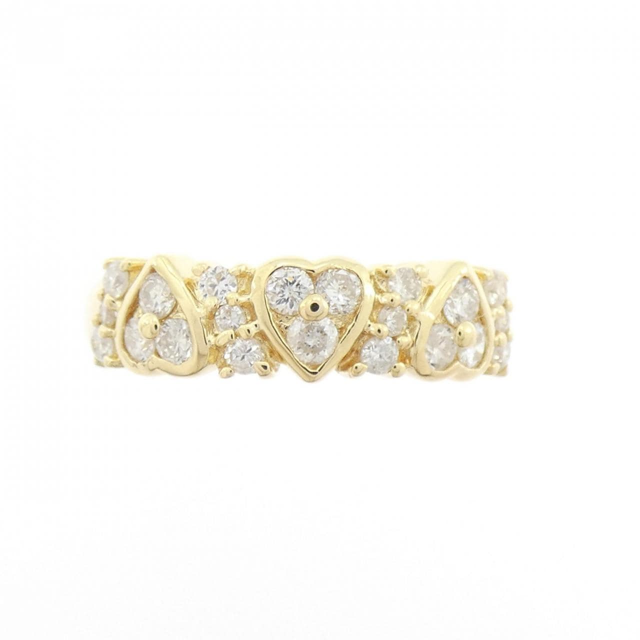 K18YG ダイヤモンド リング 0.50CT