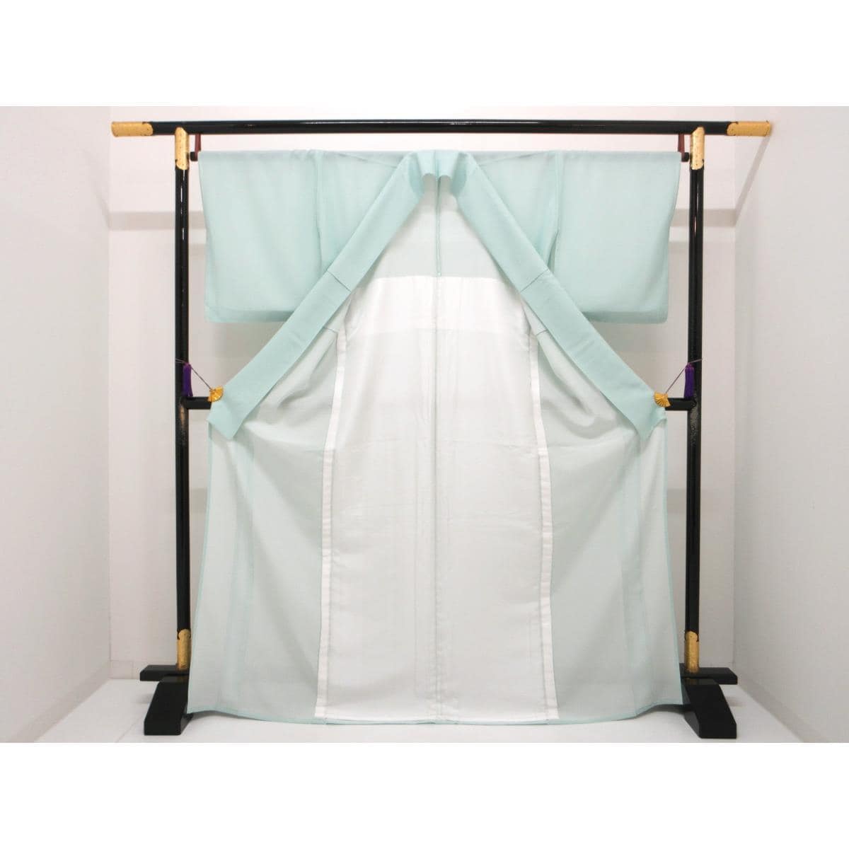 【未使用品】単衣　駒絽江戸小紋　万筋