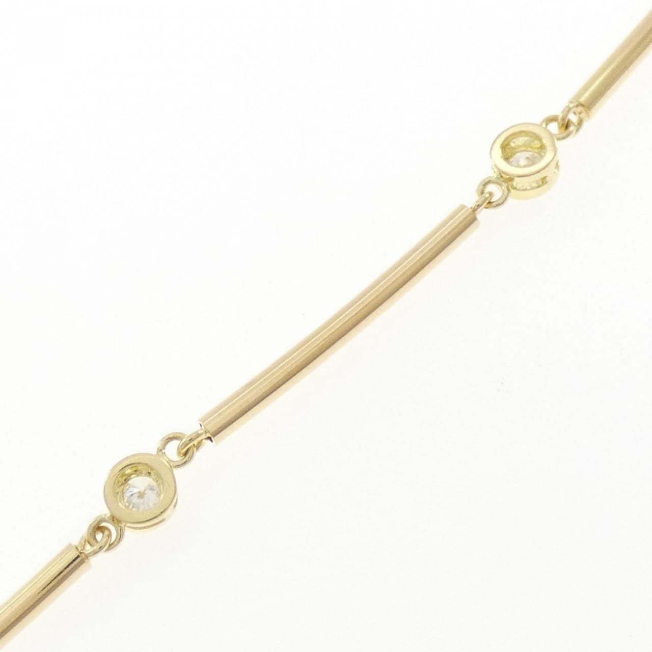 K18YG ダイヤモンド ネックレス 0.27CT