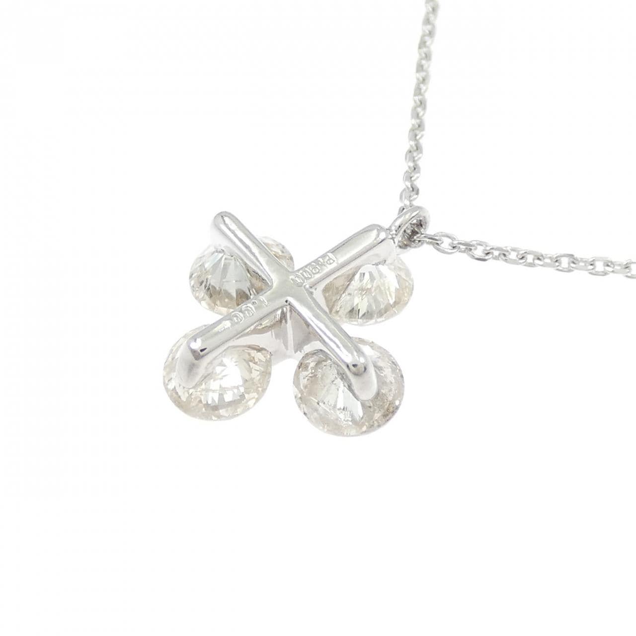 PT900/PT850 ダイヤモンド ネックレス 1.00CT