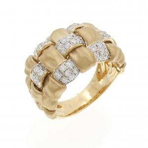 750YG/750WG ダイヤモンド リング 0.83CT