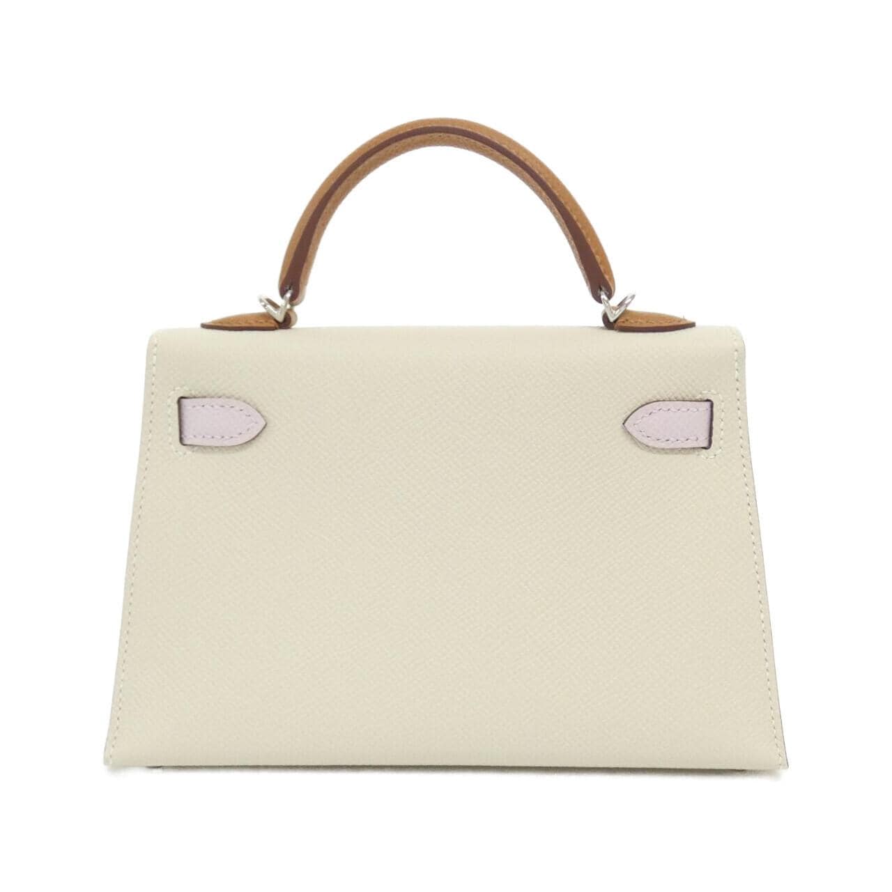 【全新未使用品】HERMES迷你凱莉2三色手袋 MINI 082732CK
