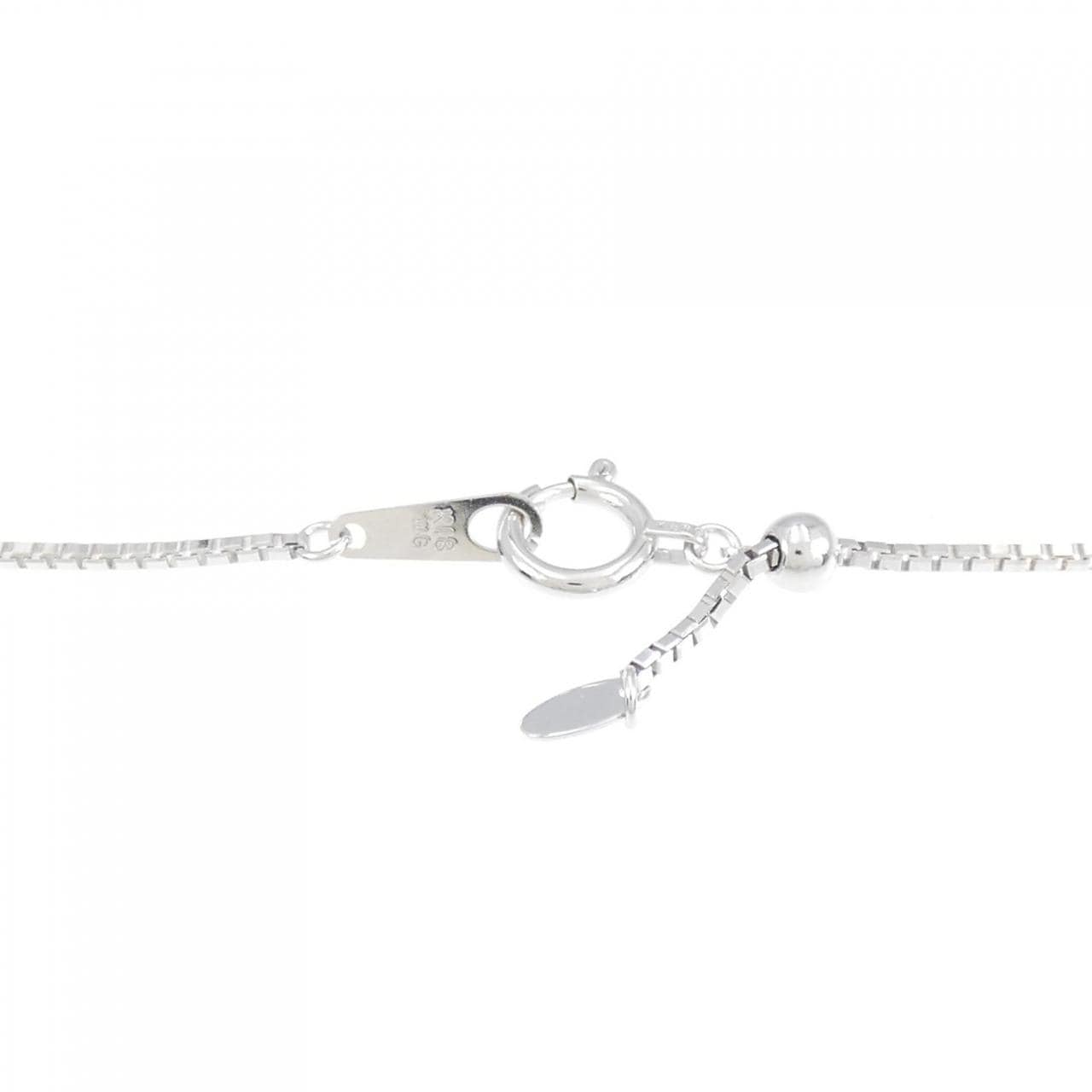 K18WG Peridot necklace 6.30CT