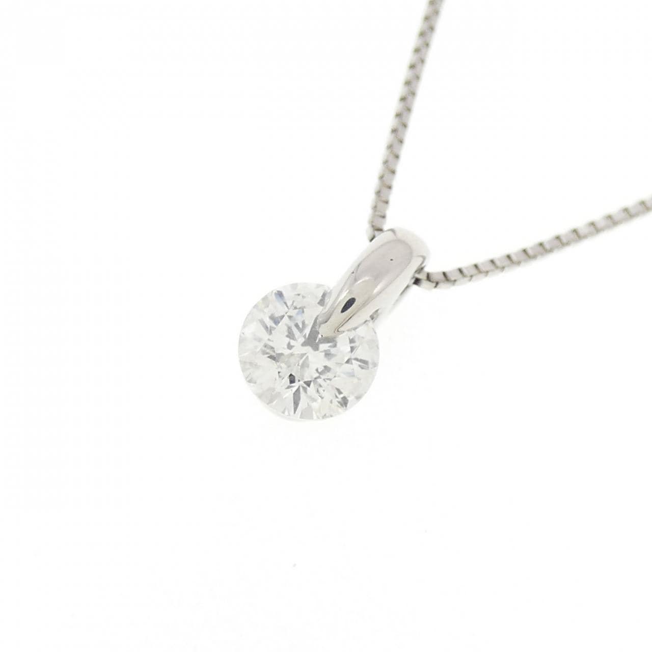 PT900/PT850 ダイヤモンド ネックレス 0.335CT