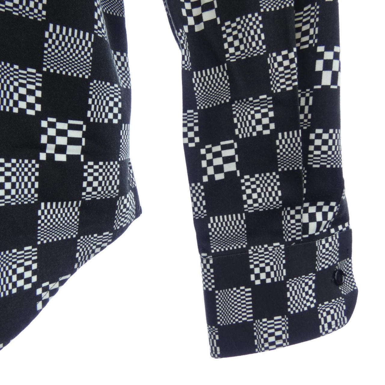 ルイヴィトン LOUIS VUITTON クラシックシャツディストーテッドダミエ HKS71WZYT シャツ