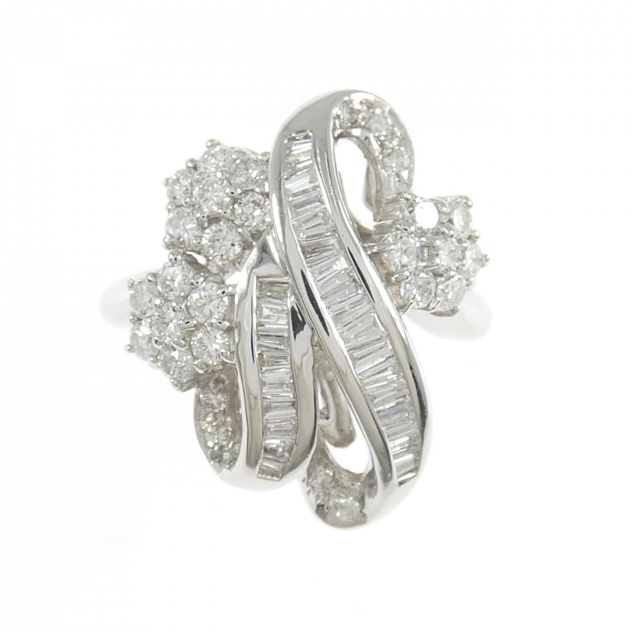 PT900 ダイヤモンド リング 1.10CT