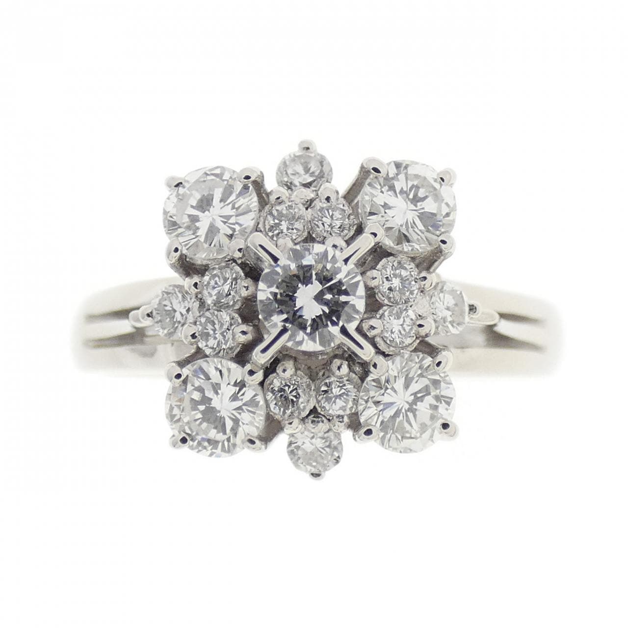 PT900 ダイヤモンド リング 0.58CT