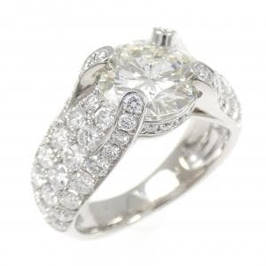PT950 ダイヤモンド リング 2.24CT