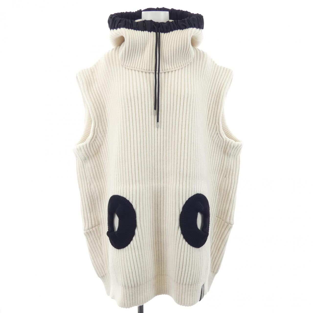 ルイヴィトン LOUIS VUITTON フード スリーブレス ニット FLKW83IP9 ニット