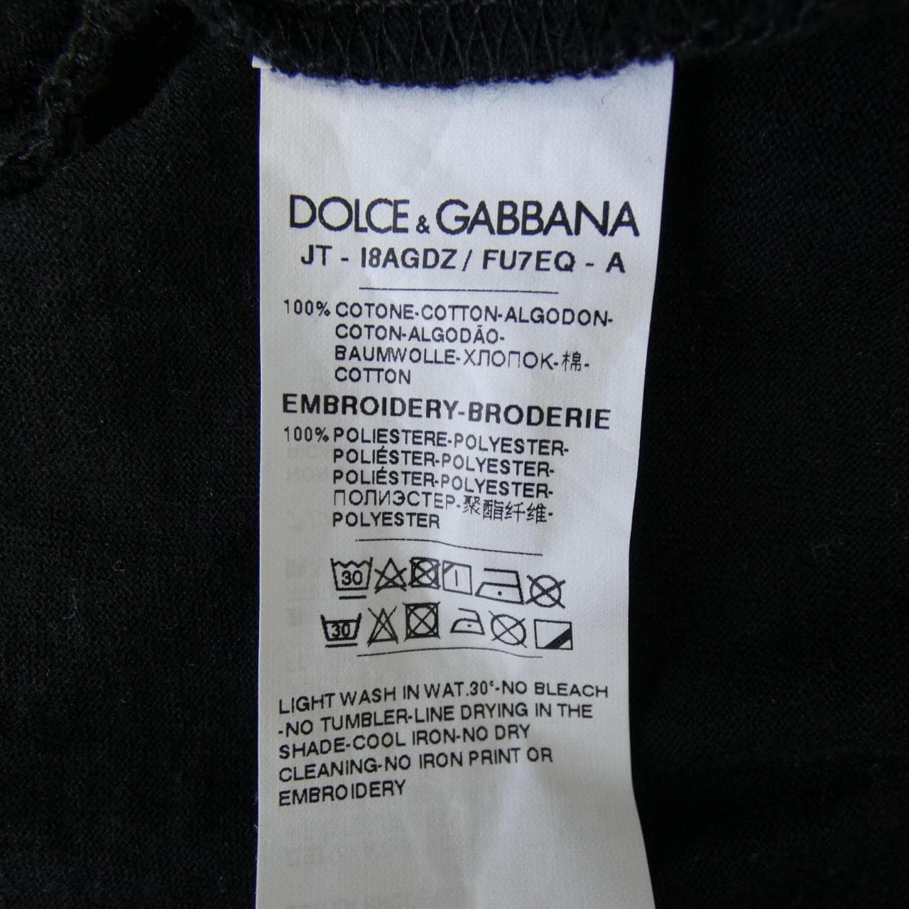ドルチェアンドガッバーナ DOLCE&GABBANA I8AGDZ/FU7EQ Tシャツ