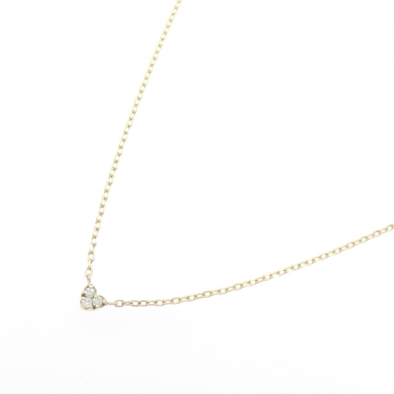 アガット ダイヤモンド ネックレス 0.02CT