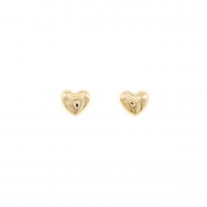 K18YG ハート ピアス